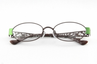 近視レンズ付メガネセット　ステンレススチールフレーム　《ART for EYES》《アートフォーアイズ》【AE-98-25】 メガネ通販アニム　眼鏡通販